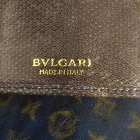 Bvlgari Serpanti Brown Python wallet - Picture 2 of 12